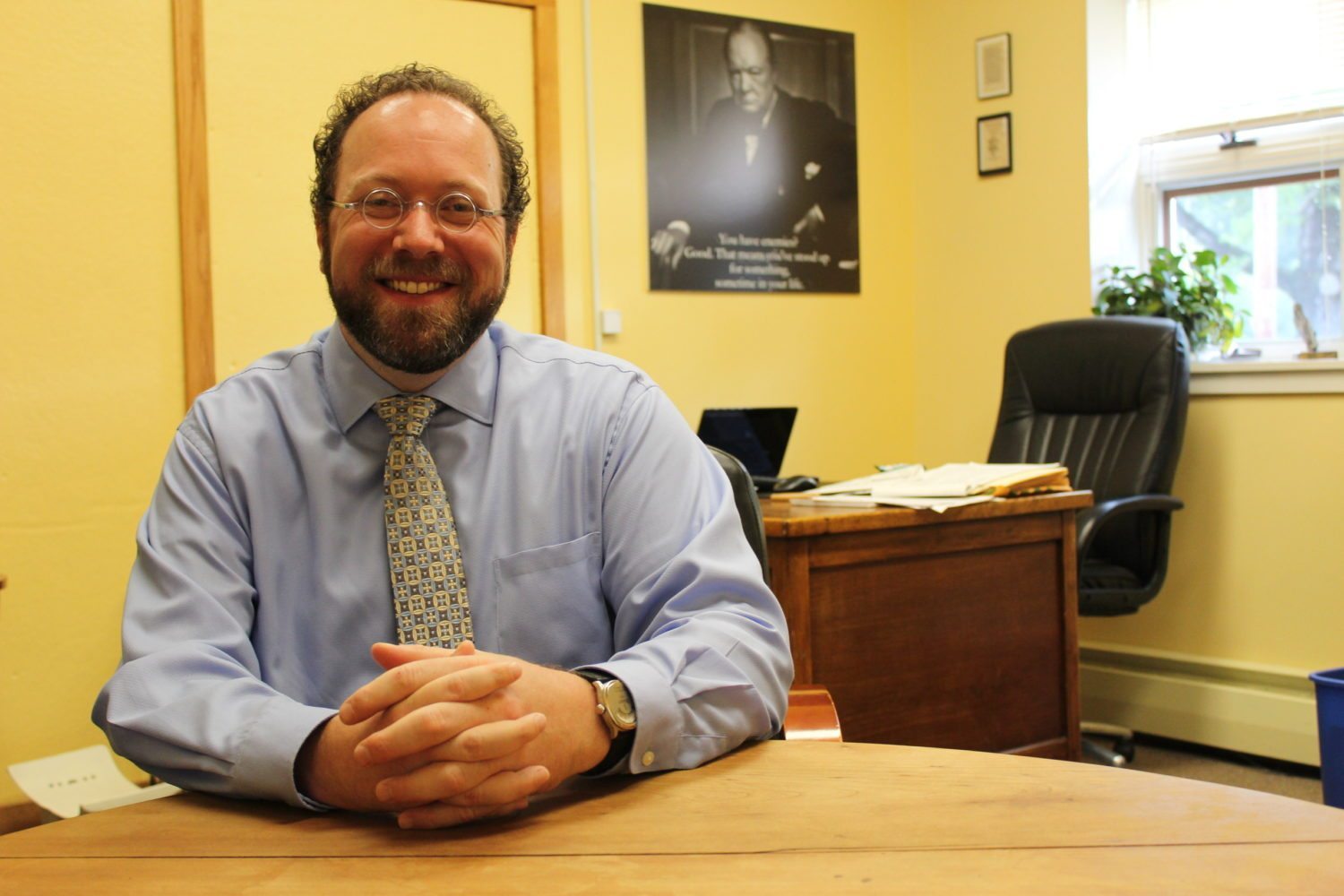 Labor Omnia Vincit Dr. Brian Bloomfield, Head of School, Academy at Charlemont