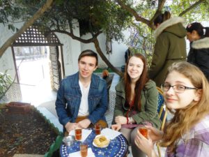 Paris Travelers 2017 – Mint Tea and Pastries at the Grand Mosque