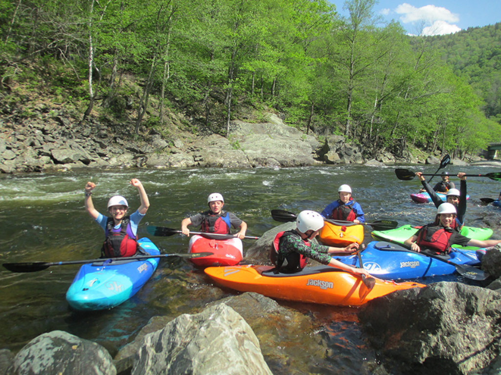kayaking